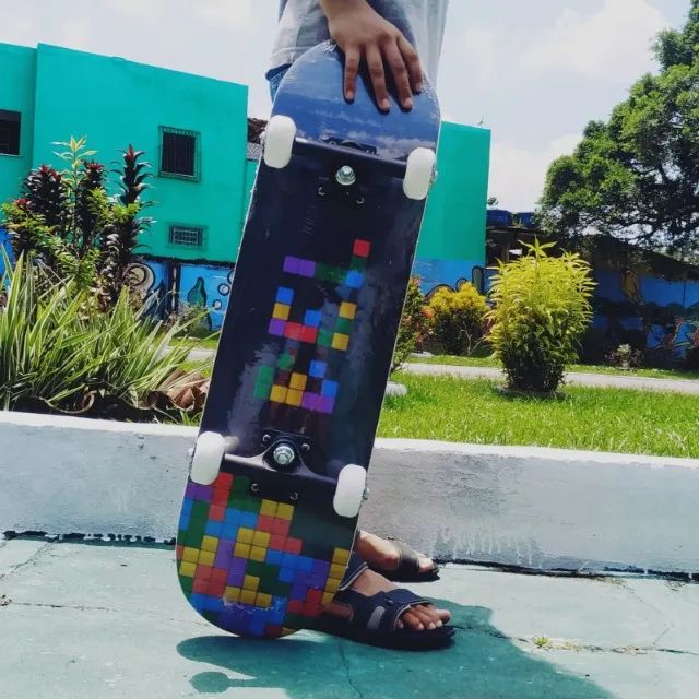 Skate Board Radical Inic Games 4019 404800 71cmx19cm Bel 2 - Foto 2