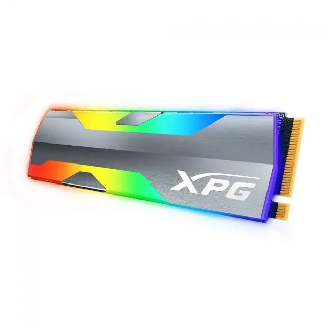 SSD XPG Spectrix S20G RGB, 500GB, M.2 2280 NVMe, Leitura 2500MBs e Gravação 1800MBs, ASPEC