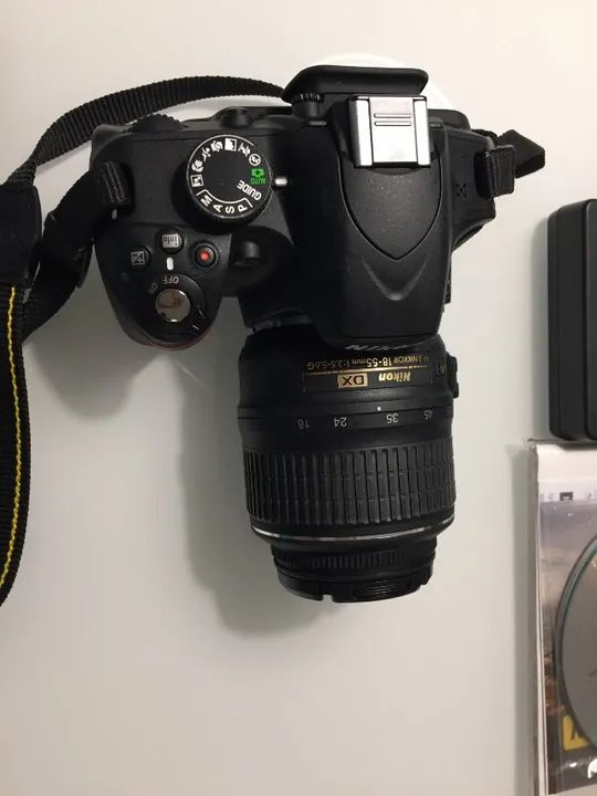 Câmera fotografica D3200 Nikon (semi nova, quase sem uso) - Foto 5