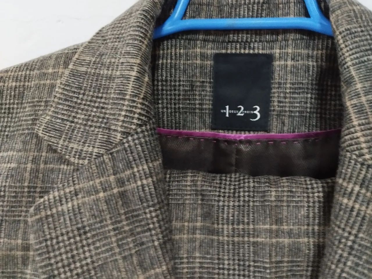 Conjunto blazer e calça feminino - francês  UN 1 DEUX 2  TROIS 3 - tamanho 38 a 42 - Foto 3