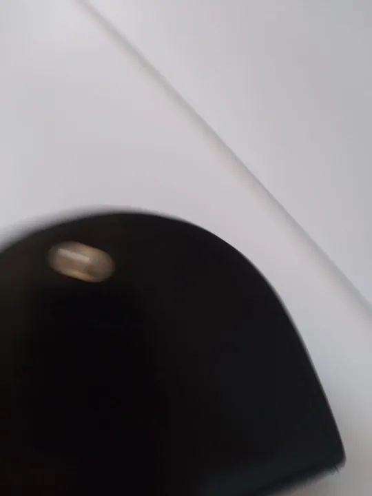 Porta moedas de couro preto - Foto 3