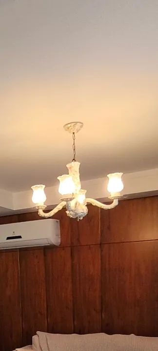 Lustre Francês Porcelana 