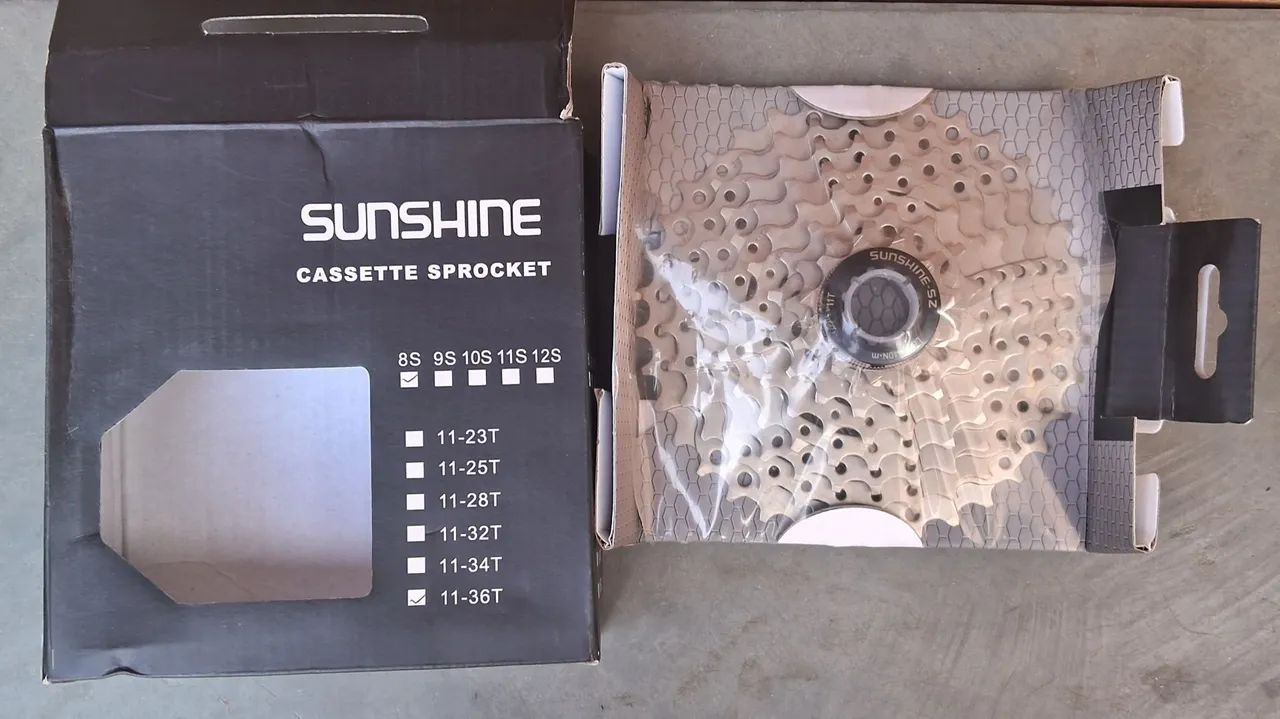 Cassete sunshine 8v 11/36 dentes  - Foto 2