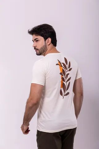 Gola Careca Estampada 