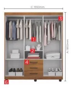Guarda-Roupa Novos - Foto 4
