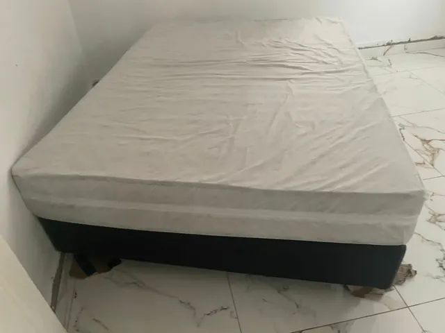 Base Sommier Ortobom Nobuck Black, Incluindo Colchão Ortobom Prata Spring - Foto 4