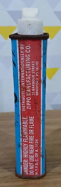 Lata vazia zippo lighter fluid  - Foto 2