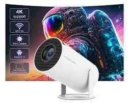 Projetor Led Android Hd Wifi Bluetooth Smart Portátil - Foto 2