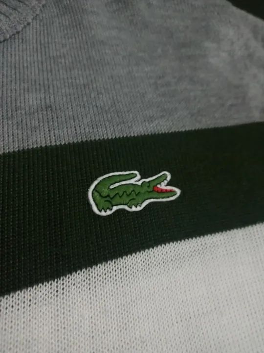 Suéter Lacoste Importado - Tamanho (GG), Modelo Novo Exclusivo! - Foto 4