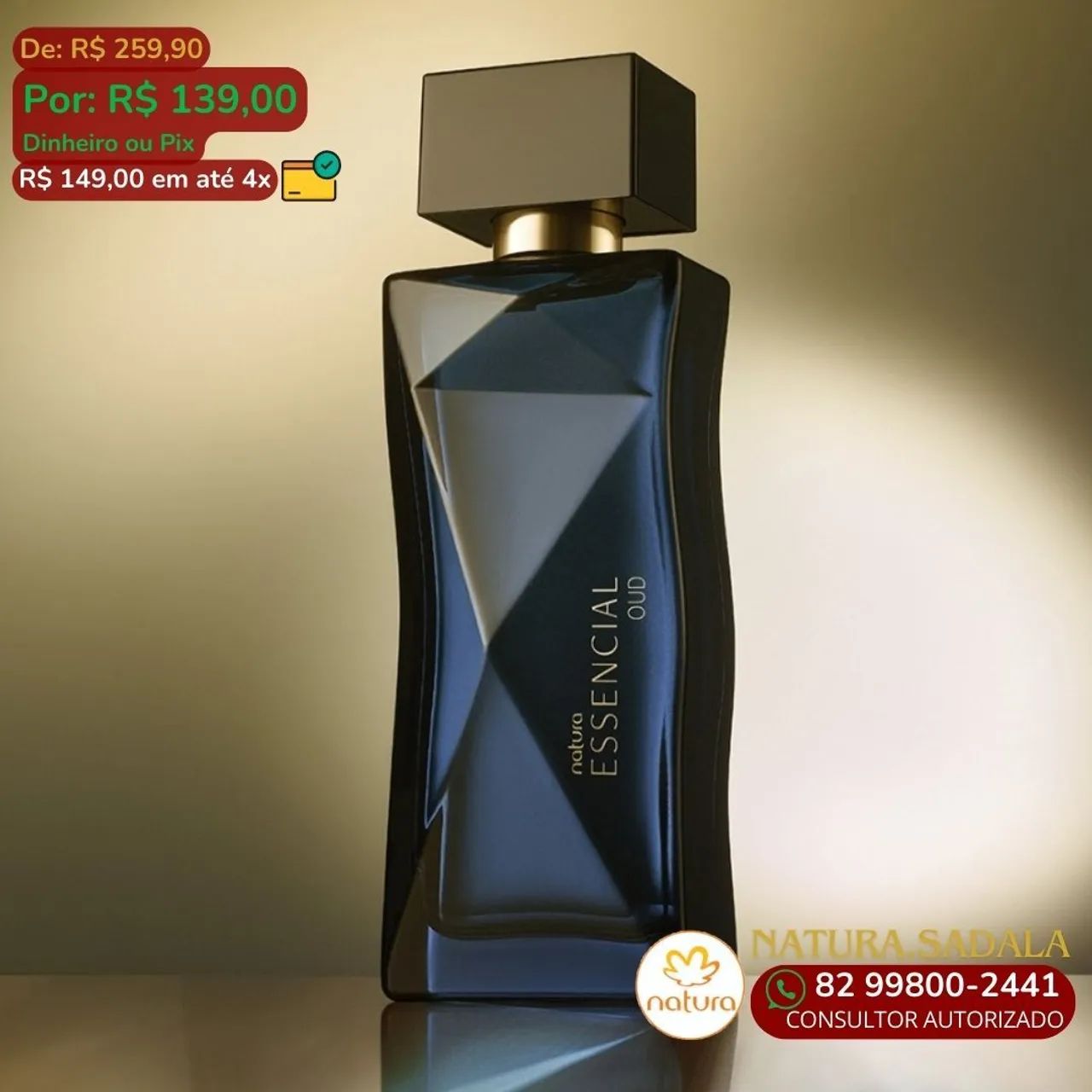 Perfume Natura Essencial Feminino - 100ml - Novo - Foto 2