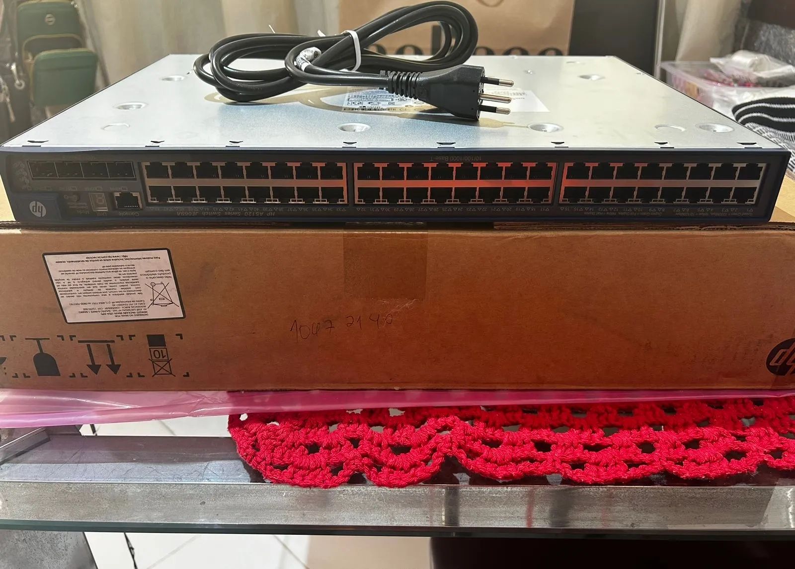 Switch HP A5120-48G 54 Portas Gigabit - Aceito proposta