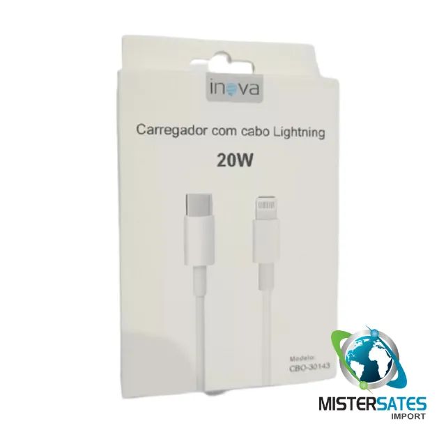 Cabo Inova - Usb-C Iphone- 18W - 2 Metros - CBO-30143 - COD 1165 - Foto 2