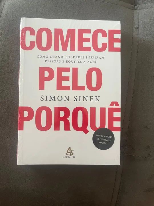 Livro - Encontre seu Porquê (Simon Sinek) LACRADO