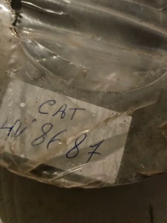 Carregadeira caterpillar 950 966 970 arruela encosto haste 4V8687 - Foto 2