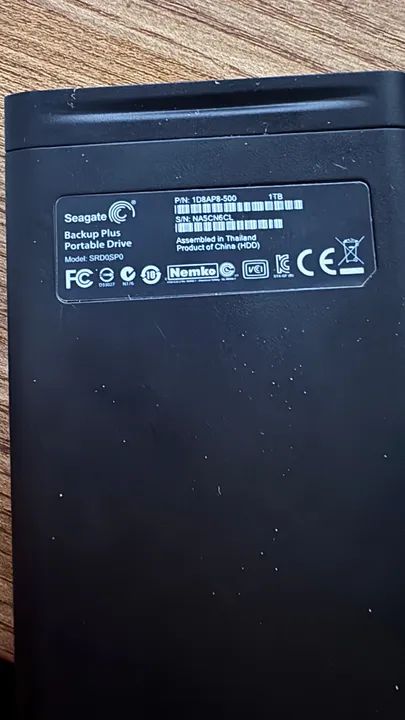 HDD Seagate Backup Plus Slim 1TB Externo - Foto 3