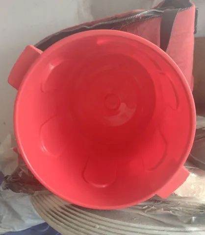Cesto  com tampa de 10 litros /Retirar no local - Foto 3