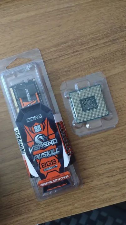 Processador i5 2450m + memoria 8gb ddr3l 1600 p notebook acer, positivo, dell, hp lenovo 