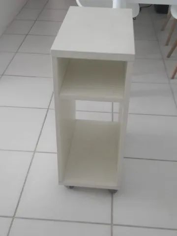 Estante rack branca mdf - para gabinete de computador - Foto 4