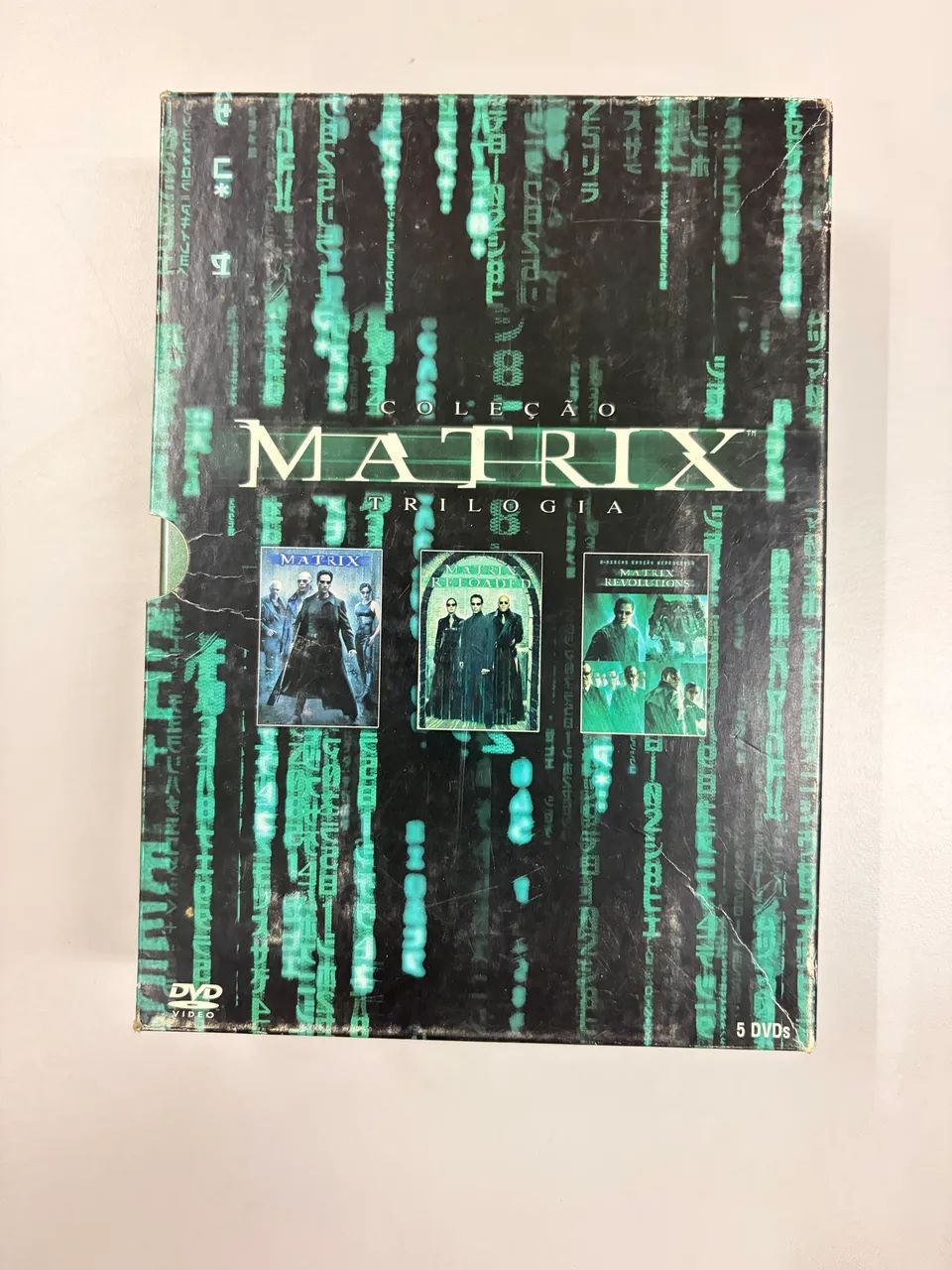 DVDs Trilogia Matrix - 5 discos 