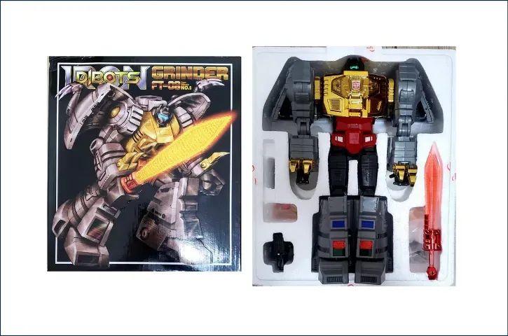 Transformers Mp Dinobots - Fans Toys - Grinder / Grimlock (Usado)