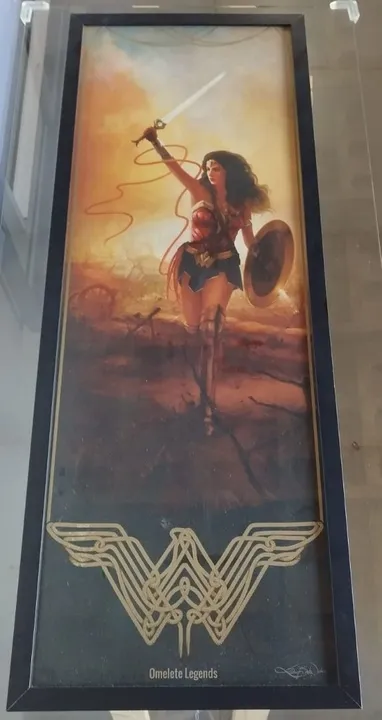 Quadro Decorativo Mulher Maravilha