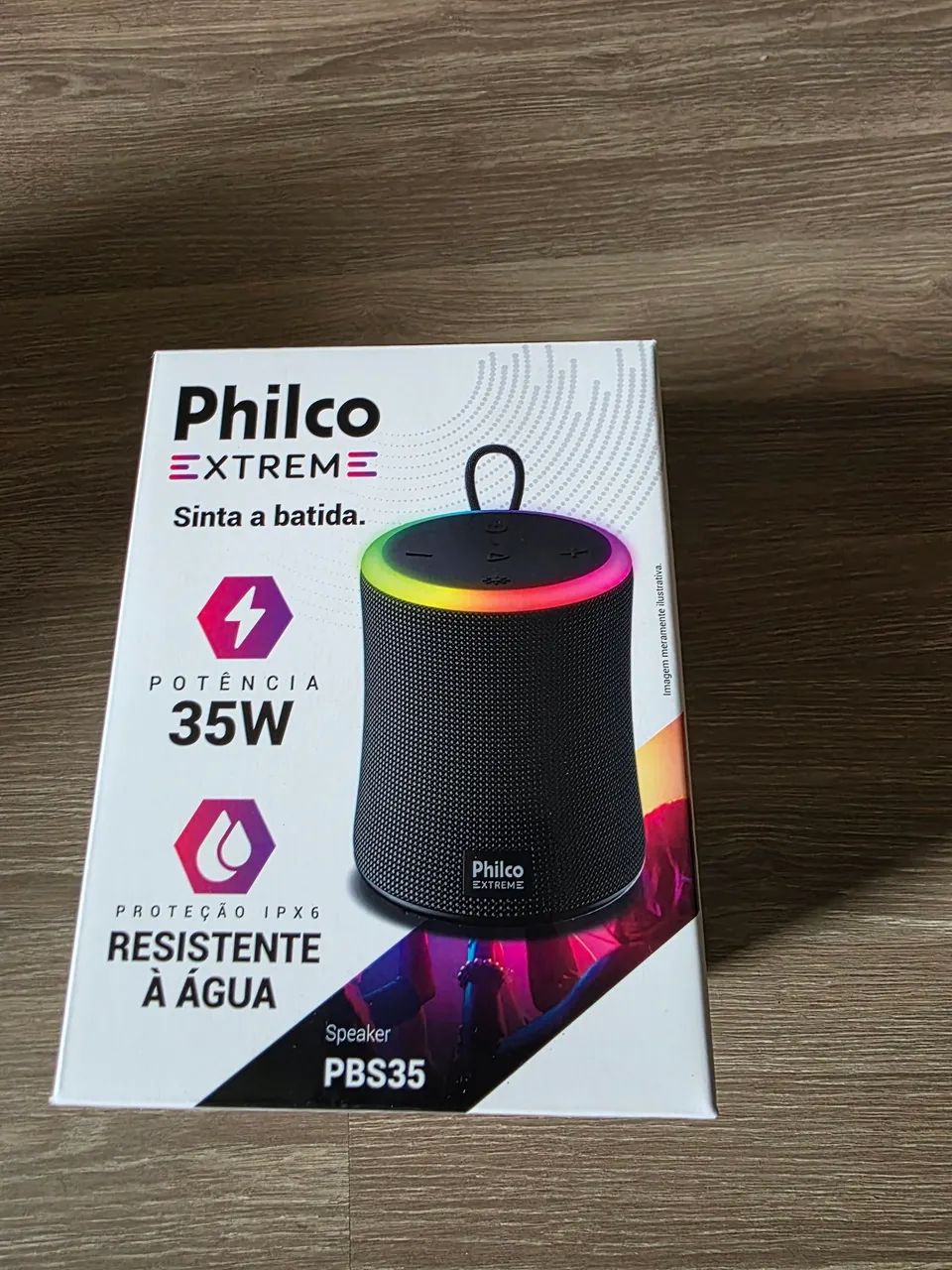 Caixa de som speaker philco 35w pbs35