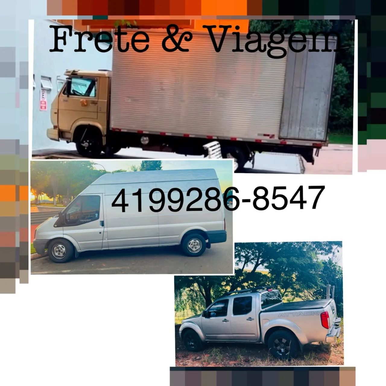 Faço.  VIAGEM.  FRETE.   - Foto 2