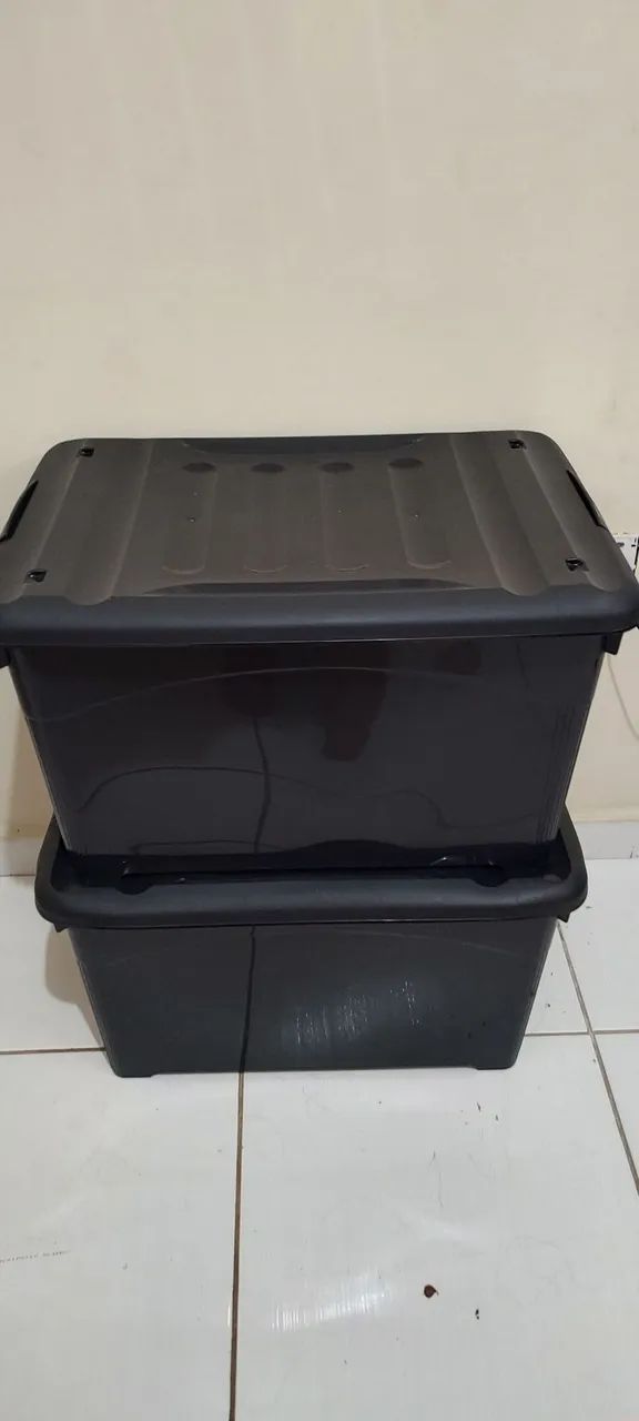 Caixa Organizadora 65L - Resistente e Espaçosa - Foto 3