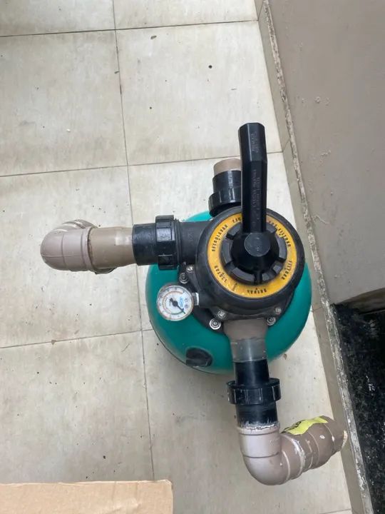 Filtro dancor para piscina completo  - Foto 4