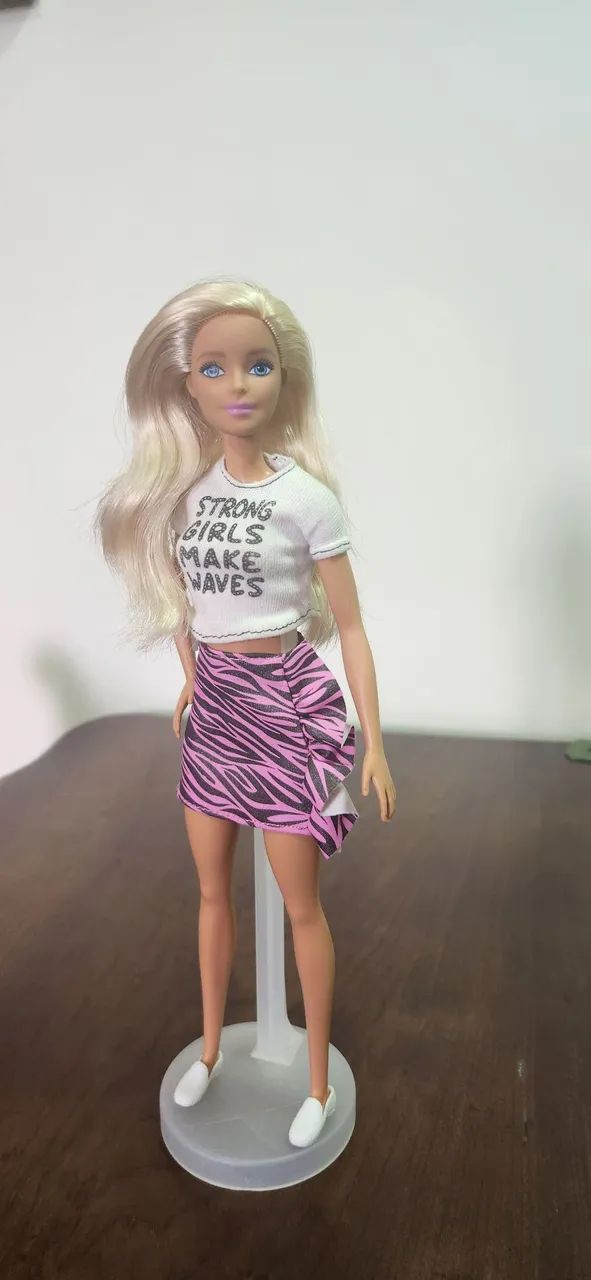 Skirt Fashionista 148 Barbie Fashionista Doll Red Mesh Dress Toys