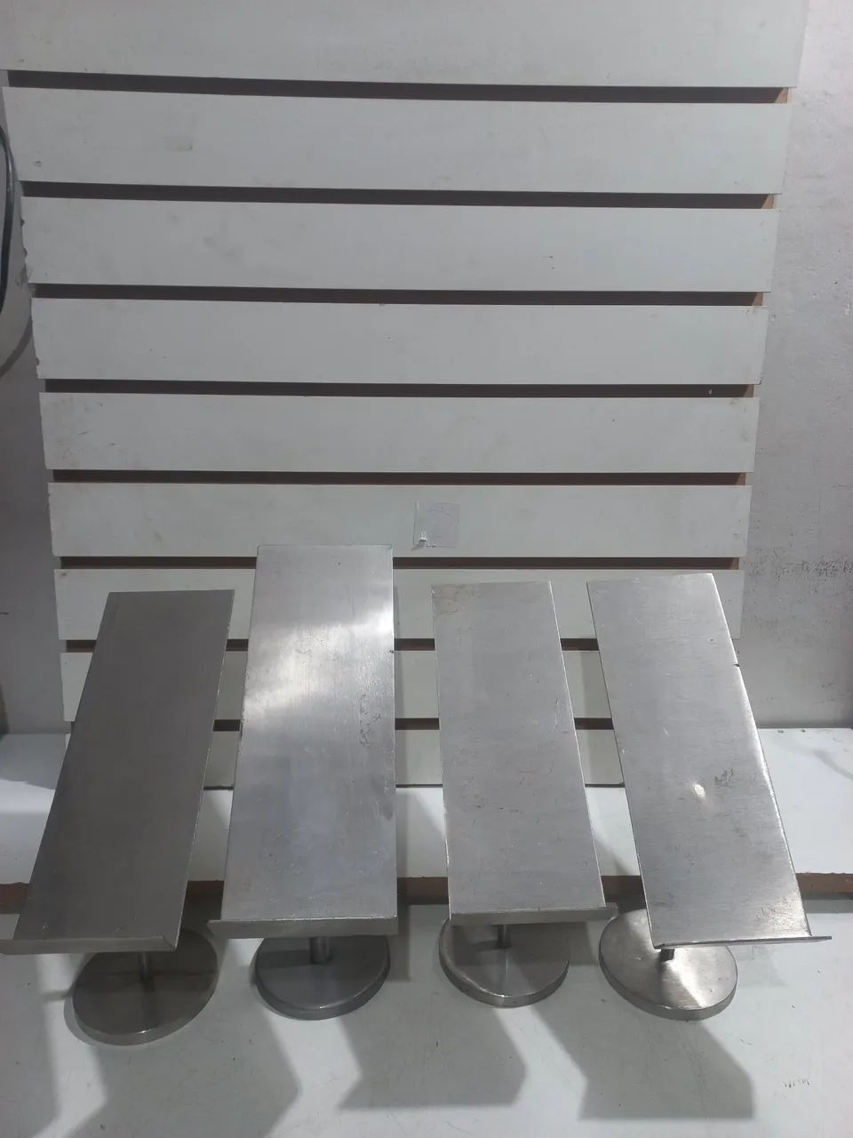 4 display balcão de loja aço inox  - Foto 4