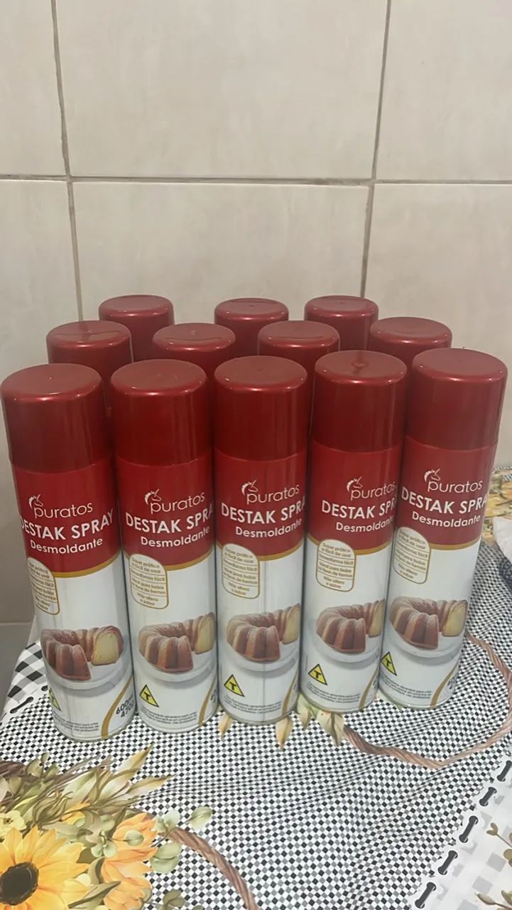 Desmoldante Destak Spray Puratos 600ml - Foto 2