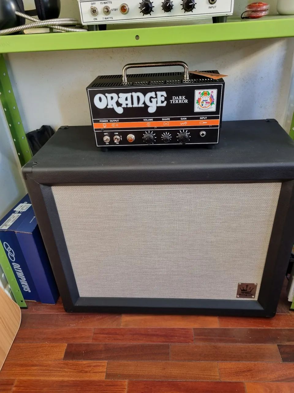 Orange Dark Terror + Caixa 2x12 King cabs - Instrumentos musicais