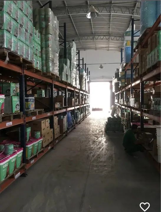 Estoque de produtos para indústria e comercio