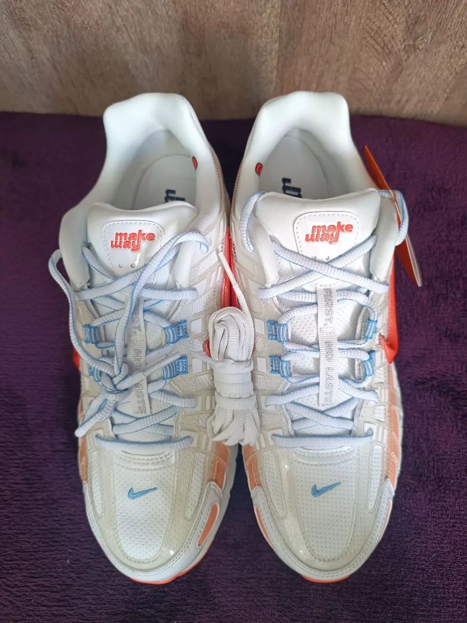 Makeway x Nike P-6000 Summit White Apricot Agate - Foto 3