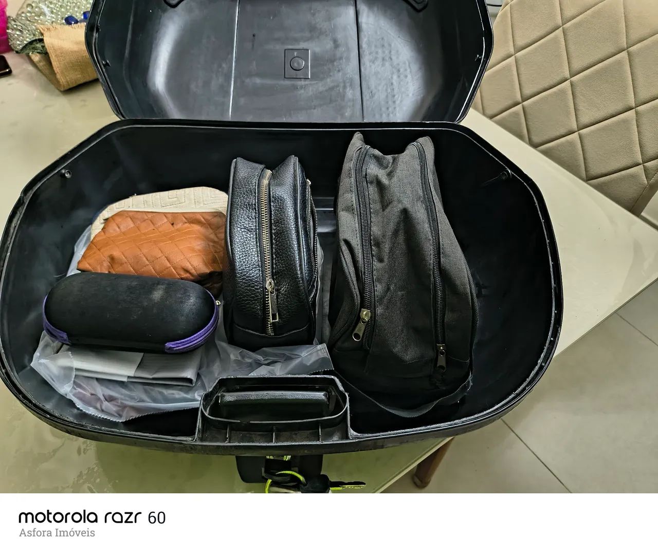 Bauleto Pro Tork  45 litros 2 capacetes - Foto 5