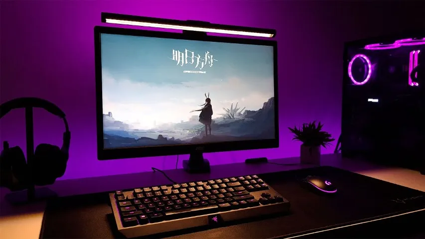 LUMINÁRIA RGB BARRA LED - LIGHTBAR RGB P/ MONITOR (*NOVO*)