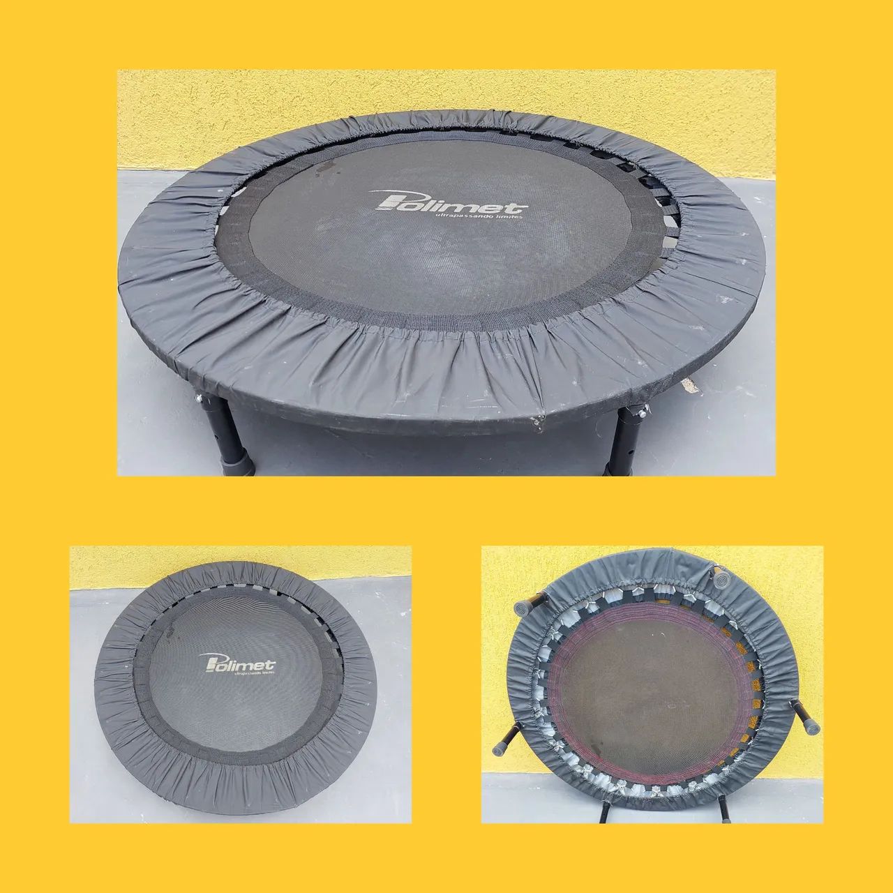 Mini Trampolim Polimet para Exercícios