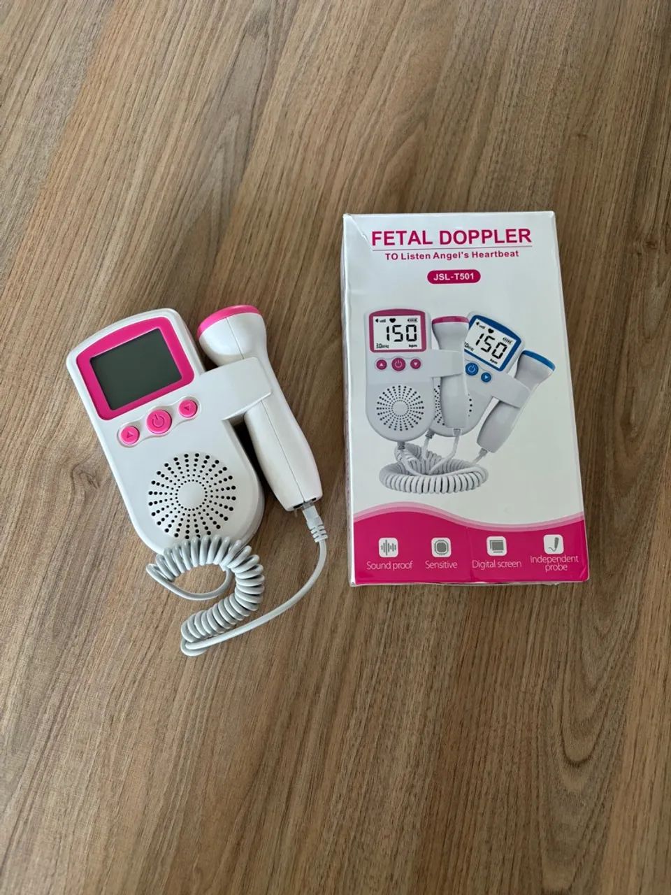 Fetal Doppler - Monitor de Batimentos Cardíacos Fetais - Foto 2