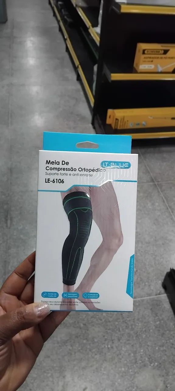Meia de compressão ortopédica 