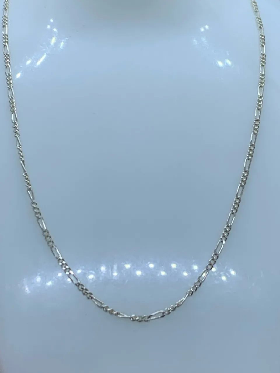 Corrente de Prata 925 Modelo Grumet - Foto 4
