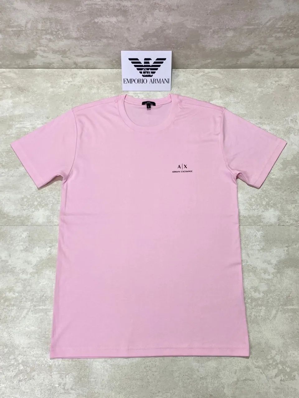 Camiseta Importada Armani Exchange AX Básica - Foto 5