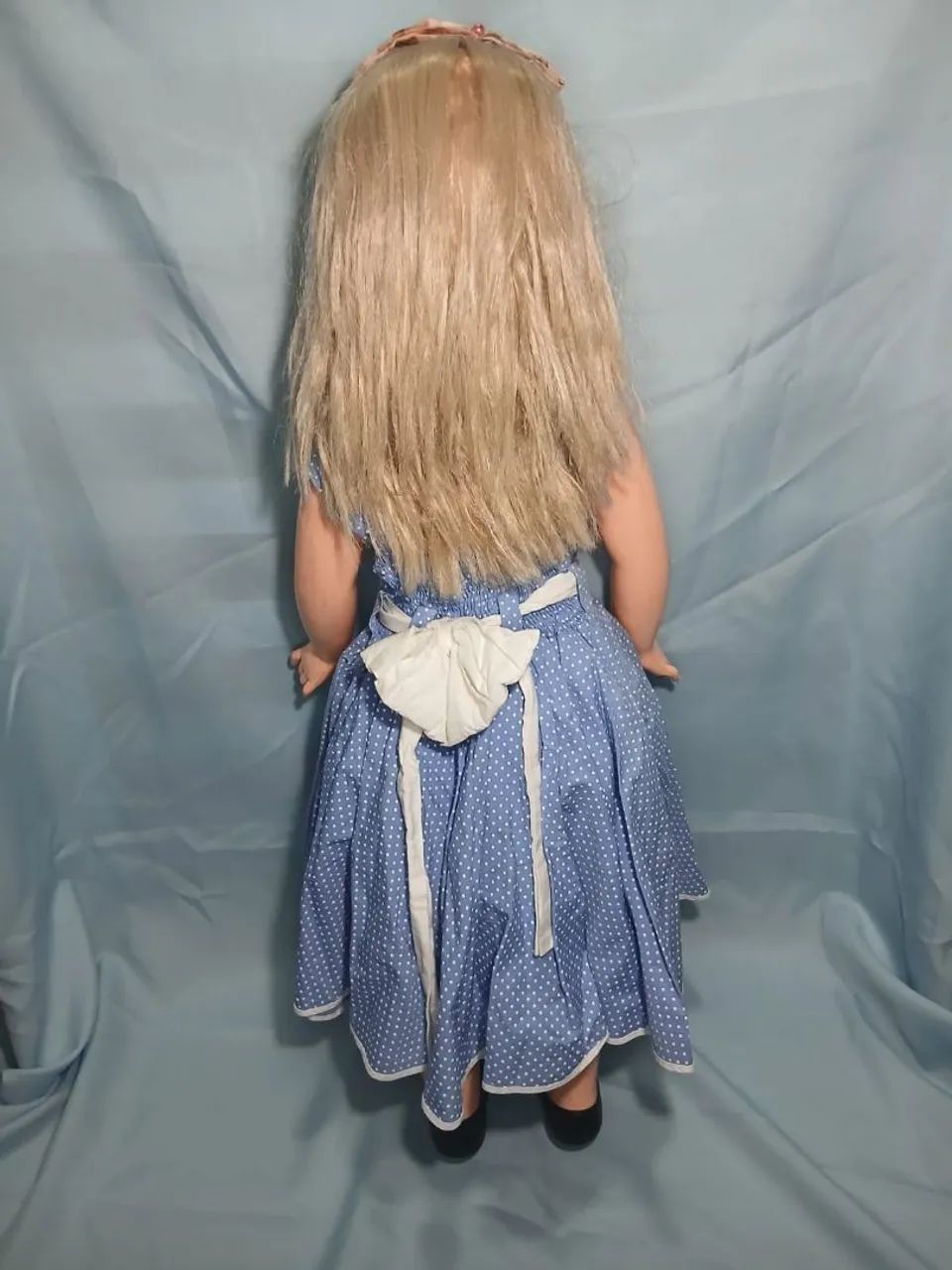 1 - BONECA GRANDE CORPO DE PLÁSTICO  - Foto 3