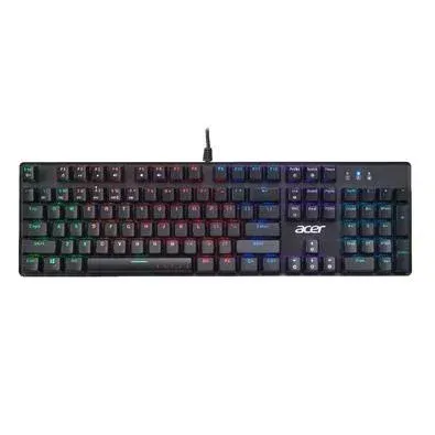 Teclado Gamer Mecânico - NOVO, Retroiluminado RGB, Customizável, Acer Nitro