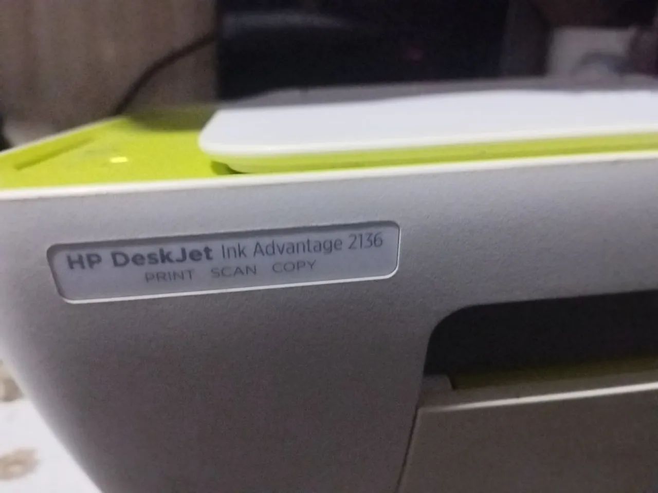 Impressora Multifuncional HP Deskjet Ink Advantage 2136 - Foto 2