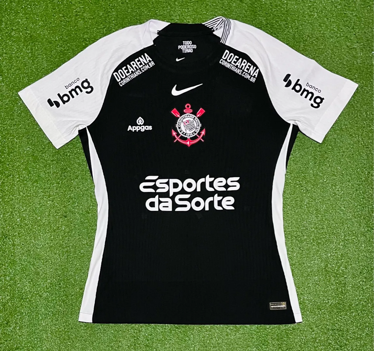 Camisa Corinthians 2025 Jogador Carimbada Garro