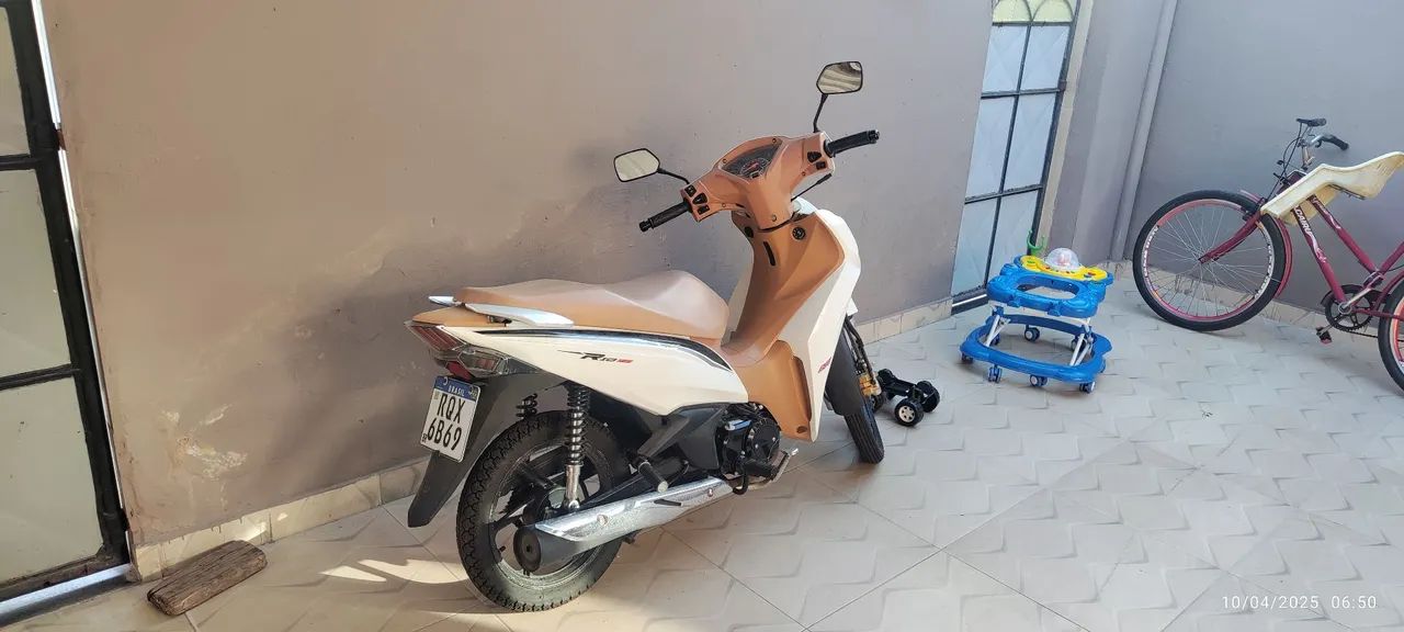 Shineray Rio 125 com 1287 km rodados  - Foto 5