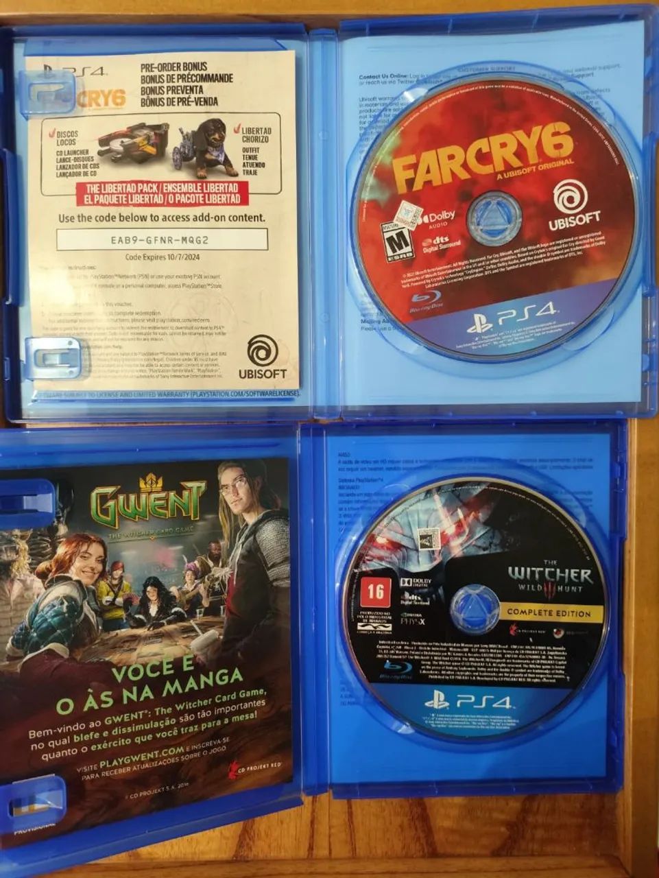 Far Cry 6 e The Witcher 3: Wild Hunt - PS4 - Foto 3