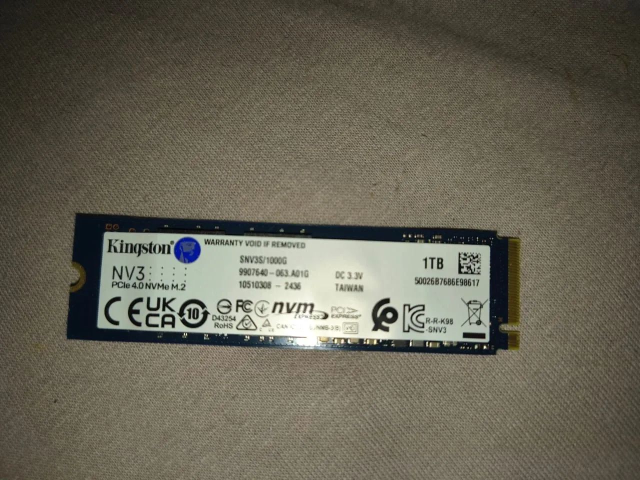 SSD Nvme 1TB NV3  - Foto 2