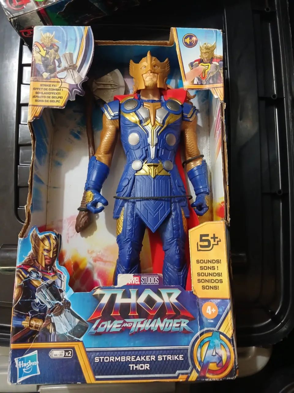 Thor love and thunder eletrônico 30cm Titan Hero 